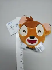 Disney emoji Bambi & Butterfly 5" plush reversible NWT