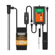 3000W 240V Titanium Fully Submersible Portable Electric Immersion Pool & Hot ...