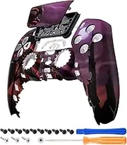 eXtremeRate Dragon King Touchpad Front Shell Compatible with ps5 Controller BDM-010 BDM-020 BDM-030 BDM-040 BDM-050, DIY Replacement Shell Custom Touch Pad Cover Compatible with ps5 Controller