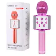 Spacetech Electronics Wireless Karaoke Microphone - Pink