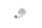 Thermogroup Ablaze Magnifying Mirror Lit Wall Mount 1X-8X Chrome (Concealed Wiring) L258CSMC