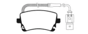 EBC Redstuff Ceramic Low Dust Rear For 03-11 Audi / Volkswagen DP31470C (for: Audi)