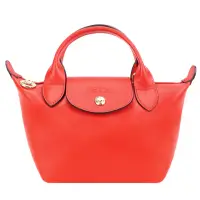 在飛比找momo購物網優惠-【LONGCHAMP】LE MINI PLIAGE CUIR