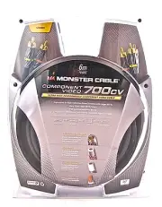 Monster Cable 700cv ULTRA YPbPr Hyper Component Video INTERCONNECT 6m/19ft