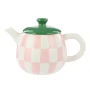 Emporium Check Teapot