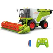 Tractor RC Farm Toy 2.4G Remote Control Harvester Truck Sounds Lights Spray 1:24 Simulation Vehicle Kids Gift Age 3+ Play Fun