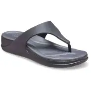 Crocs Flip-Flops Platform Woman Art. 207417 001 Black Art. Boca Wedge Flip W