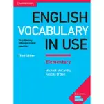 ENGLISH VOCABULARY IN USE ELEMENTARY BOOK WITH ANSWERS