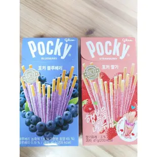 Haitai Pocky 巧克力棒 草莓 藍莓 巧克力棒 41g