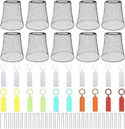 Garden Cloches for Plants | Chicken Wire Cloche Plant Covers,10x Metal Mesh Cage Cover for Shrubs and Vegetables Protection from Animals in Yard and Patio Decor
