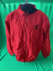 MYCOGEN SEEDS COMPANY Spring Lightweight Red Jacket LARGE Tall Brand NEW