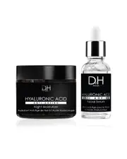 Dr. H Unisex 6.2oz Anti-Aging Hyaluronic Acid Facial Serum & Hyaluronic Acid Anti-Aging Night Moisturiser