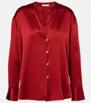 [Vince] Vince Silk blouse AU 10 red