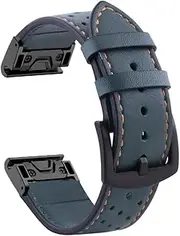 [RAYESS] 26/22mm Watchband For Garmin Fenix 5 5X Plus 6 6X Pro 3 3HR Forerunner 935 945 Genuine Leather Band Watch Easyfit Wrist Strap