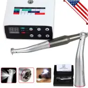NSK Style Dental Brushless Electric Micro Motor/1:5 Increasing Contra Angle LED