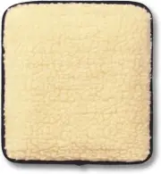 Microhottie Microwave Hot Water Bottle -Lambswool Fleece - Cream