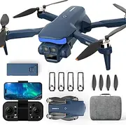 Drone with 4K Camera for Adults Beginner, Brushless Motor, Modular Battery