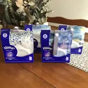 4-Pack Kleenex Tissues Go-Anywhere Packs w/ Strap, Car, Auto, Office, Travel