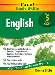 Excel Basic Skills: English Year 5