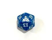 Magic MTG Spindown Counter (D20 Dice/Die) Jan 2018 'Rivals Of Ixalan - Blue'