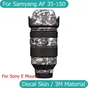 For Samyang AF 35-150mm F2-2.8 FE Decal Skin Vinyl Wrap Film Camera Lens Sticker