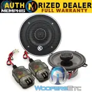 MEMPHIS MCX52 5.25" CAR AUDIO 2-WAY ALUMINUM ALLOY TWEETERS COAXIAL CAR SPEAKERS