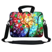 11.6" 12.3" Neoprene Laptop Bag Case w. Side Pocket Shoulder Strap Handle 3128