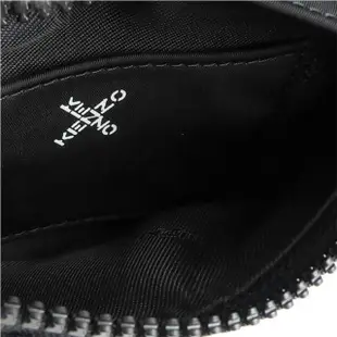 【KENZO】品牌字母logo印花腰包胸包 黑色(FB55SA225F21.99)