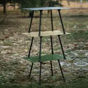 Folding Table Multifunctional Camping Table for Yard Backpacking Barbecue