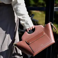 在飛比找Yahoo奇摩購物中心優惠-BURBERRY Mini Soft Pocket 橫式手提