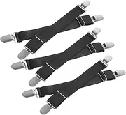 Black Ratchet Belt Boot Clip Binding Strap Motorcycle Ankle Straps Sheet Fixing Clip for Retro Boots