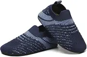 [ditont] Toddler Boys Girls Indoor House Slippers Lightweight Kids Baby Non-Slip First Walking Home Socks Shoes