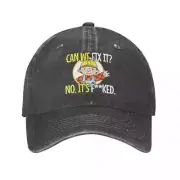 Bob The Builder Can We Fix It Baseball Caps Style Cap Man Hat Truck cap dad cap