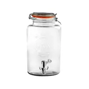 Kilner Round Storage Jar with Dispensing Tap 8L