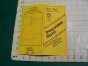 Vintage High Grade Brochure: DOWNSVIEW MOTEL near Halifax Nova Scotia 1975