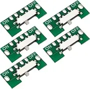 Create idea 5Pcs Game Console Power Switch Repair Replacement Repair Part Compatible with GBA Compatible with Gameboy Advance AGB-001
