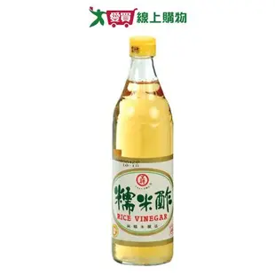 工研 糯米醋(600ML)【愛買】