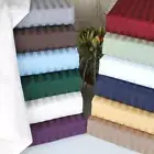 Impressive Bedding Sheets 6 PCs 1000TC Egyptian Cotton AU King Size Strip Colors