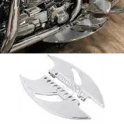 Chrome Front Floorboards Foot Peg For Harley Road King Street Glide Softail Dyna
