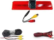 Jodriva HD Vehicle Rear View Camera, for VW, for Caddy, 2013-2015 Brake Lights 170° Night Vision Water Proof Car Camera Brake Light Camera Car Brake Light Camera
