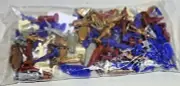 100 PIECES PREMIUMS DUNKIN ATLANTIC SET THE EGYPTIANS THE PHARAOH's COURT 1/72 s