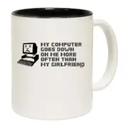 My Computer Goes Down On Me More Often Than My Girlfriend Mug Cup