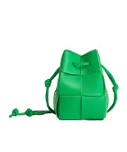 mini Cassette bucket bag One size Parrot Green