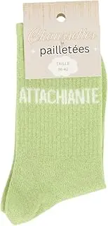 [Felizz] Glitter Socks - Attachiante (39-42), Green, One Size, Green, One size