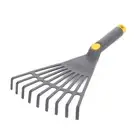 Plastic Gardening Rake Comfortable Handle Hand Rake Yard