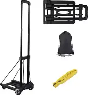 Carretilla De Mano Plegable De 25 Kg 55 Libras Carro Utilitario De Construccion