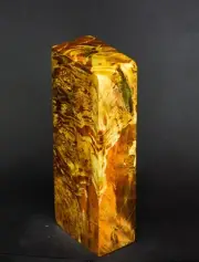 MAPLE BURL ROOT IN BEAUTIFUL PATTERNS & ALBINO 133*50*30 mm