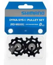 Shimano XT 11 Speed Rear Derailleur Pulley Wheel Set RD-M8000 Jockey Wheels