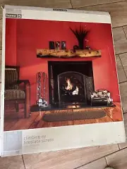 VTG TARGET HOME FIREPLACE SCREEN CLIMBING IVY NIB