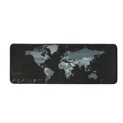 Gaming Mouse Pad Large Mouse Pad Big Mouse Mat Computer Mousepad Carved World Map Mause Pad Desktop Keyboard Mat Cushion